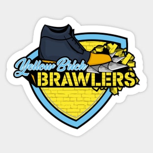 Yellow Brick Brawlers Sticker